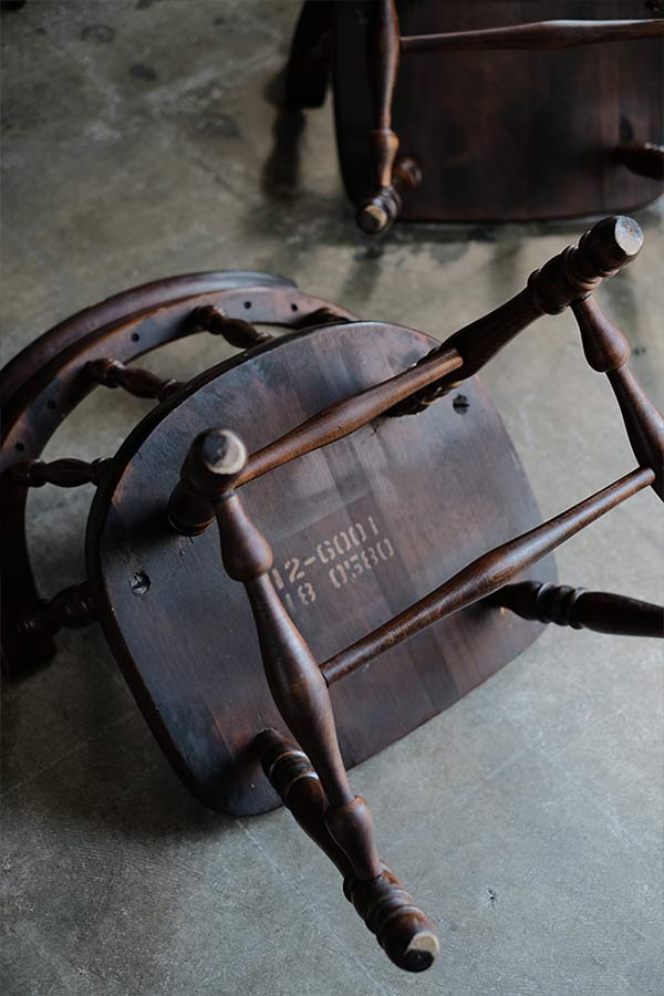 ETHAN ALLEN 肘掛け付きパブチェア