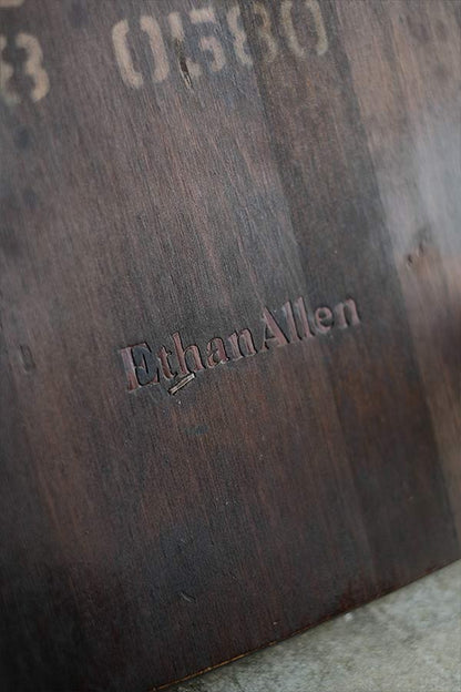 ETHAN ALLEN 肘掛け付きパブチェア