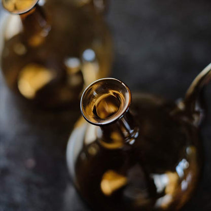 Amber eyewash bottle