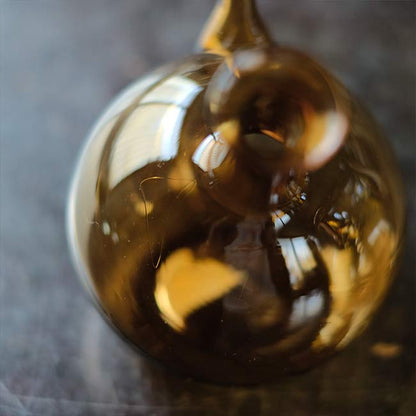 Amber eyewash bottle