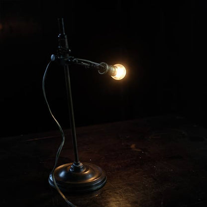 French brass standing lamp