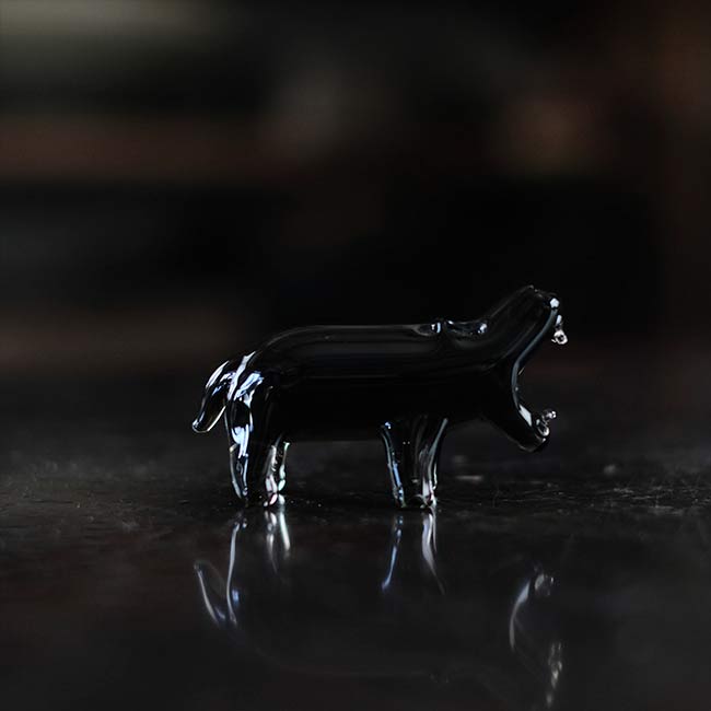 Small glass cover