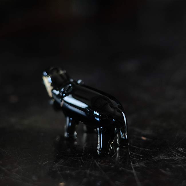Small glass cover