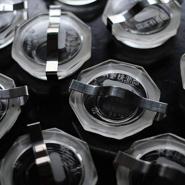 Thin glass container (standard unit)