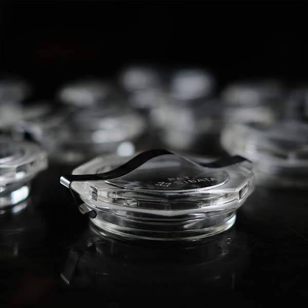Thin glass container (standard unit)