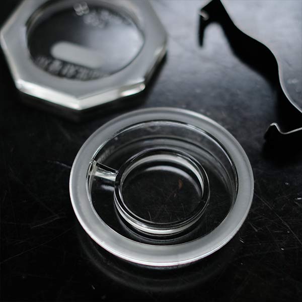 Thin glass container (standard unit)