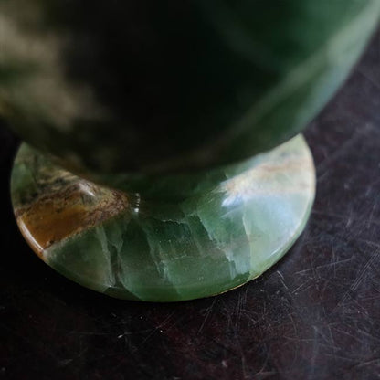 Marble flower vase