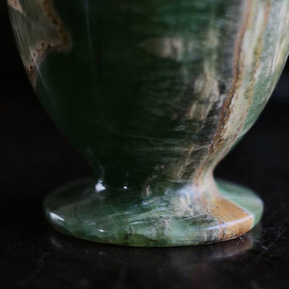 Marble flower vase