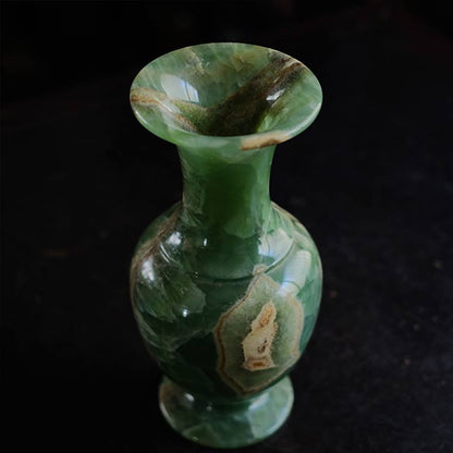 Marble flower vase