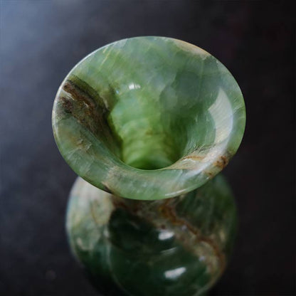 Marble flower vase