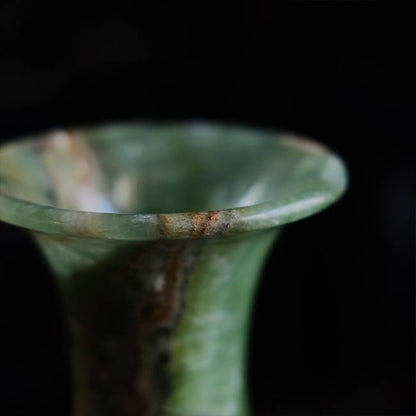Marble flower vase