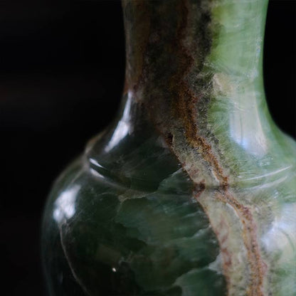 Marble flower vase