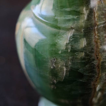 Marble flower vase