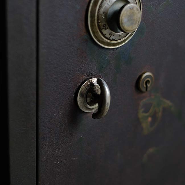 Rusty safe