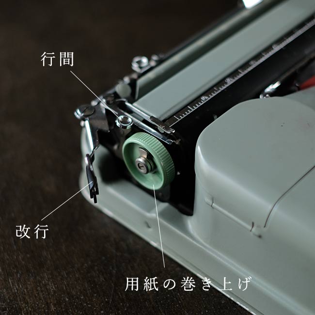 HERMES Baby タイプライター インクリボン交換済み