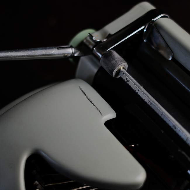 HERMES Media3 タイプライター インクリボン交換済み