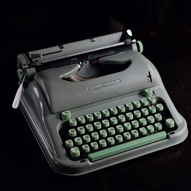 HERMES Media3 タイプライター インクリボン交換済み