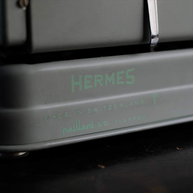 HERMES Media3 タイプライター インクリボン交換済み