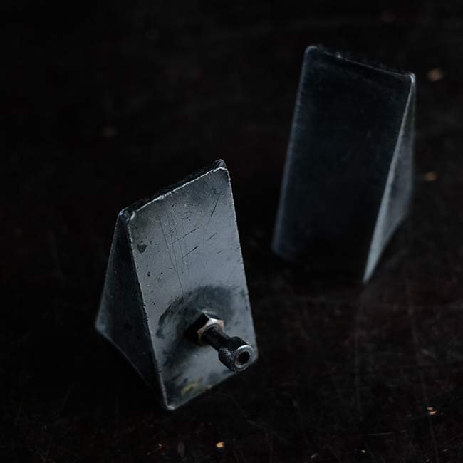 Triangular metal ingots (sold individually)