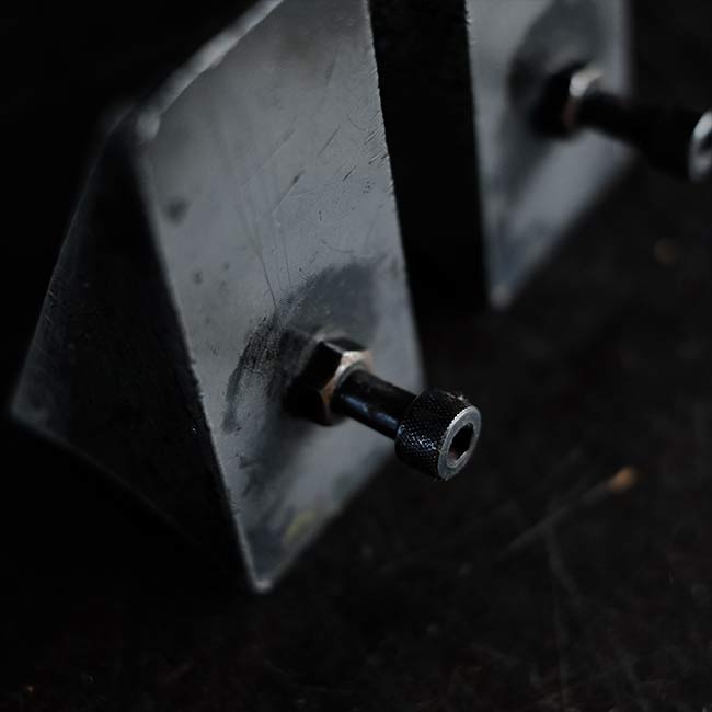 Triangular metal ingots (sold individually)