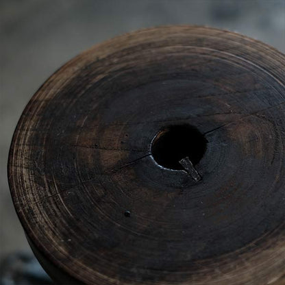 Iron-legged stool