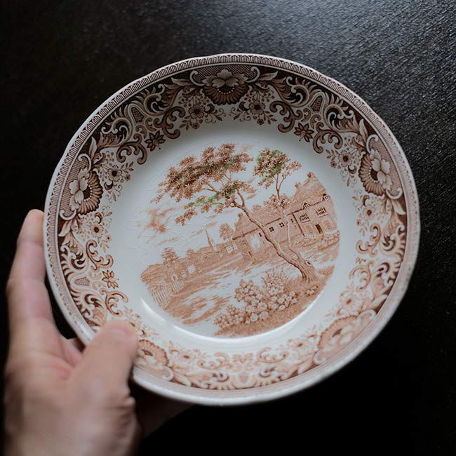 硬質陶器 深皿 φ19cm