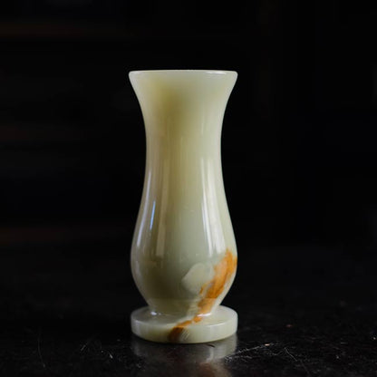 Marble flower vase