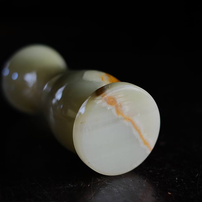 Marble flower vase