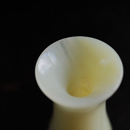 Marble flower vase