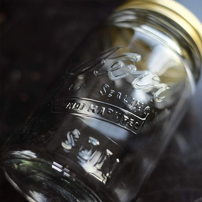 Kerr Self Sealing Mason Jar 16oz 1940～1950年代