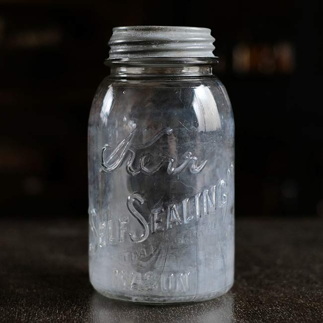 Kerr Self Sealing Mason Jar 32oz 1914-1920s