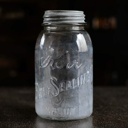 Kerr Self Sealing Mason Jar 32oz 1914-1920s