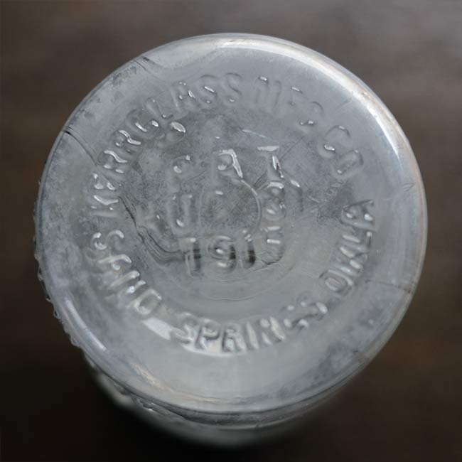 Kerr Self Sealing Mason Jar 32oz 1914-1920s