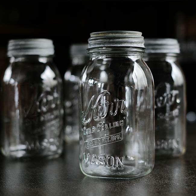 Kerr Self Sealing Mason Jar 32oz 1960年代
