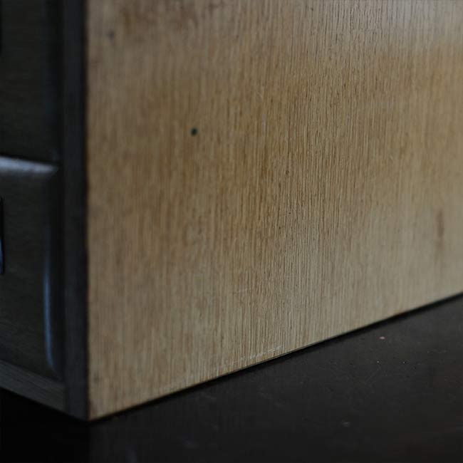 Wooden file storage