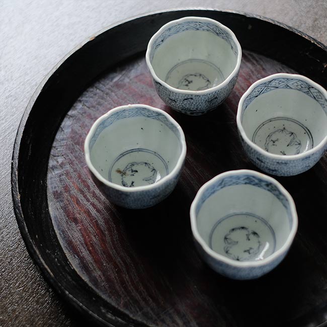 漆塗 丸盆