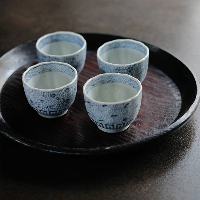 漆塗 丸盆