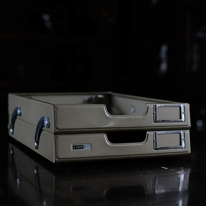 LION Extendable 2-Tier File Tray