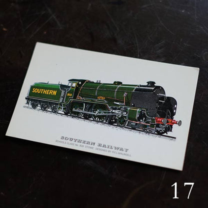鉄道のポストカード
