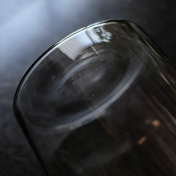 Cylindrical candy jar