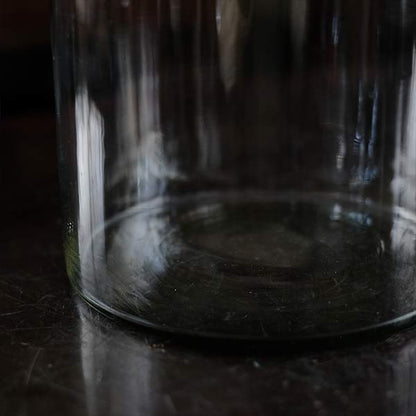 Cylindrical candy jar