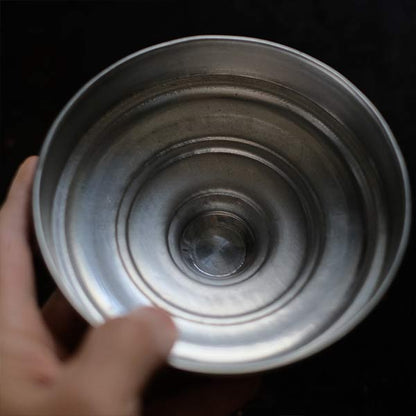 Cylindrical candy jar