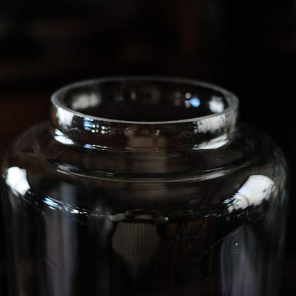 Cylindrical candy jar