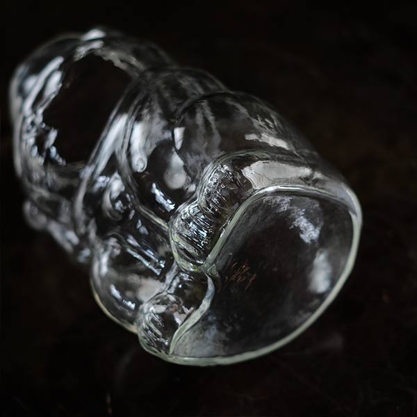 Maneki-neko glass bottle