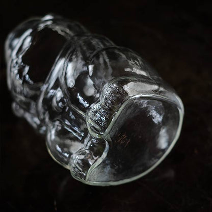 Maneki-neko glass bottle