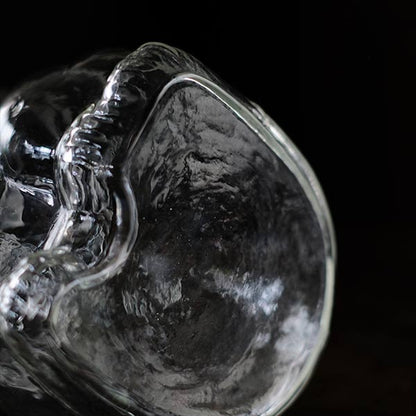 Maneki-neko glass bottle