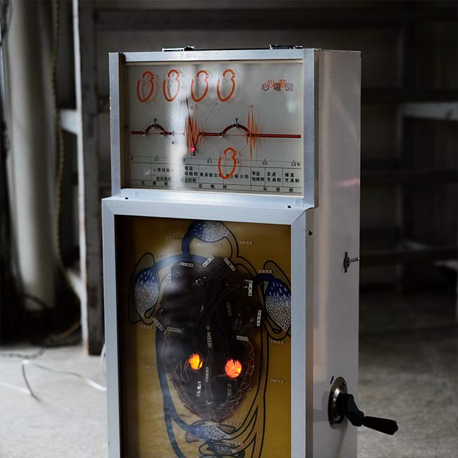心電図付き心臓模型