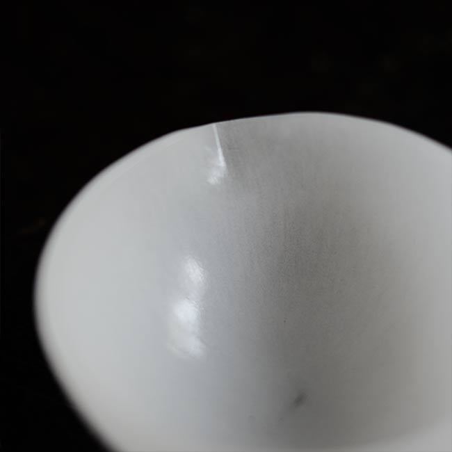 ミルクガラスの蒸発皿