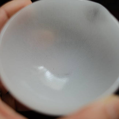 ミルクガラスの蒸発皿
