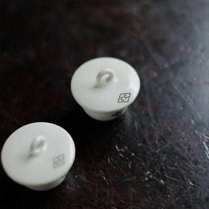 Porcelain mini crucible